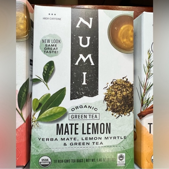 OrganicTEA NUMI Variety Pack, 16 Tea Bags SET OF 5 Boxes - Picture 3 of 13